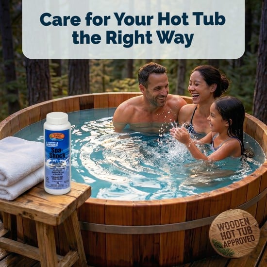 Spa Shock Oxidizer (1kg) - Chlorine-Free Hot Tub Shock | NLCT